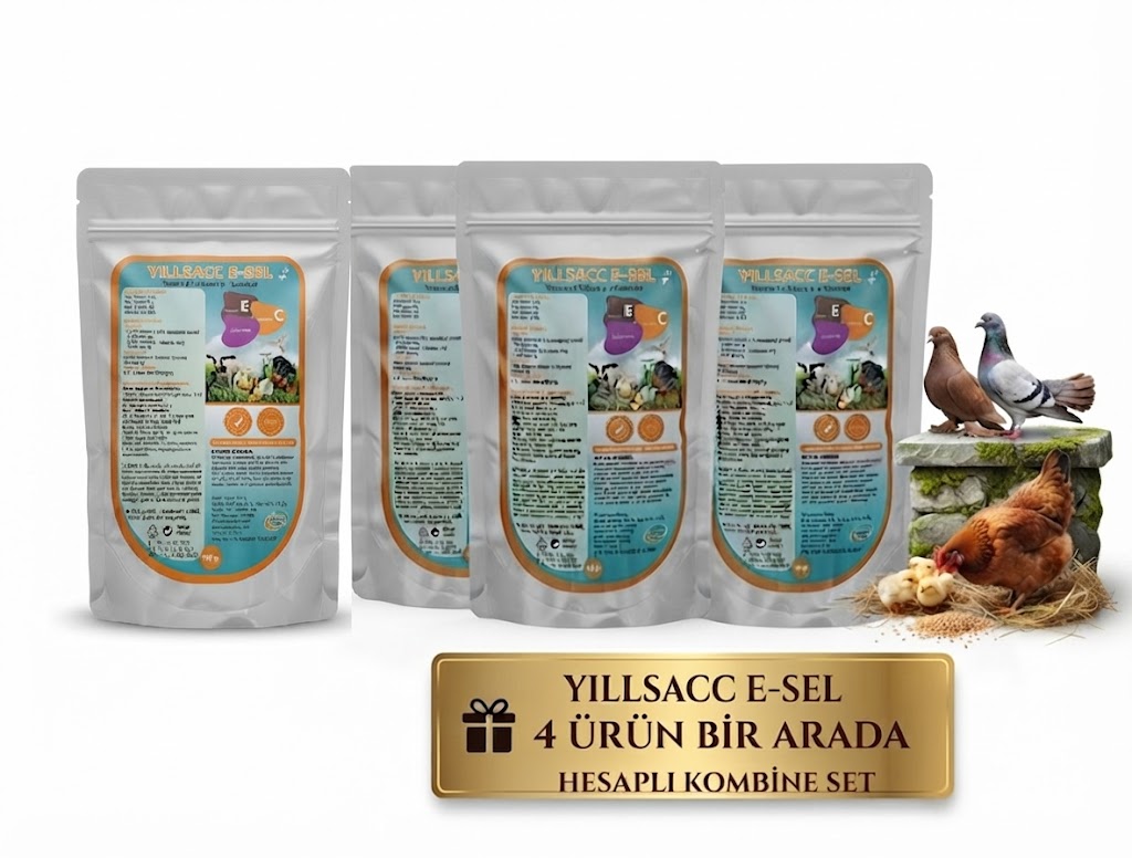 Yillsacc E-Sel 100 gr - Verim Artırıcı 4'lü Hesaplı Kombine Set